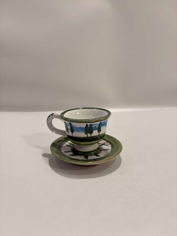 Cup with its dish "Bombatina" - Image 3