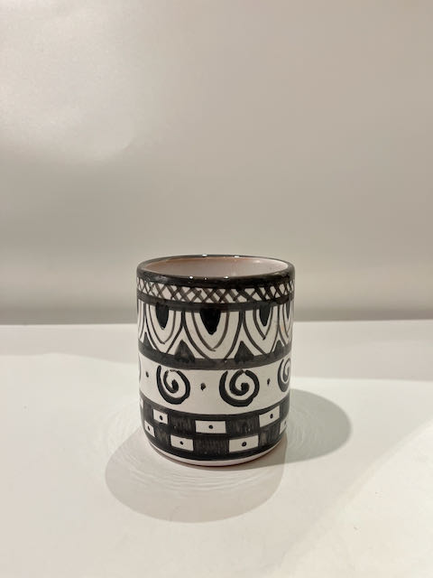 bicchiere bianconero