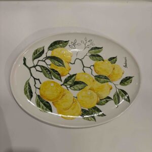 Vassoio ovale "Limoni"