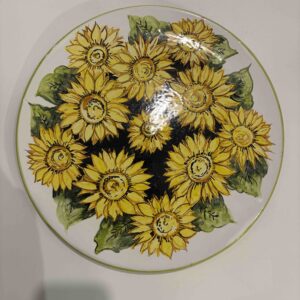 Vassoio tondo "Girasole"
